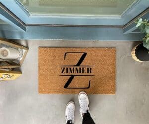 Personalized Doormat