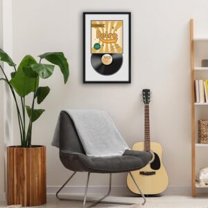 Framed Vinyl Record